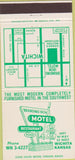 Matchbook Cover - Branding Iron Motel Wichita KS 30 Strike
