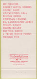 Matchbook Cover - Gulf Lane Motel Indian Rocks FL 30 Strike