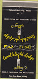 Matchbook Cover - Candlelight Lodge Lake Wales FL 30 Strike
