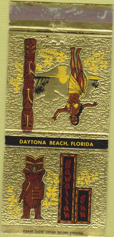 Matchbook Cover - Golden Nugget Motel Miami Beach FL 30 Strike