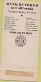 Matchbook Cover - The Bank of Tokyo Los Angeles CA 30 Strike