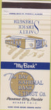 Matchbook Cover - Bay National Bank Panama City FL 30 Strike