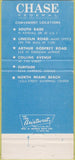 Matchbook Cover - Chase Federal Bank Miami Beach FL 30 Strike