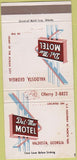Matchbook Cover - Del Mar Motel Valdosta GA 30 Strike