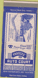 Matchbook Cover - Frances' Auto Court Atlanta GA 30 Strike