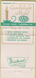 Matchbook Cover - Candlelight Motel Columbus GA 30 Strike