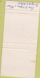 Matchbook Cover - Gas House ST Louis MO 30 Strike
