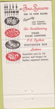 Matchbook Cover - GP Fantasy Inn Bismarck ND Genie 30 Strike