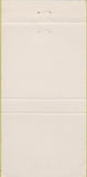 Matchbook Cover - 1st Gulf Beach Bank St Petersburg FL 30 Strike