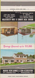 Matchbook Cover - Marine View Savings Loan Middletown NJ 30 Strike