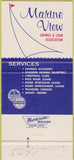 Matchbook Cover - Marine View Savings Loan Middletown NJ 30 Strike