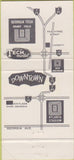 Matchbook Cover - Tech Motel Atlanta GA 30 Strike