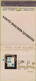 Matchbook Cover - San Souci Hotel Miami Beach FL WEAR 21 Stick Feature