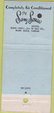 Matchbook Cover - San Souci Hotel Miami Beach FL WEAR 21 Stick Feature