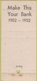 Matchbook Cover - Commonwealth Trust Co North Pittsburgh PA 30 Stick