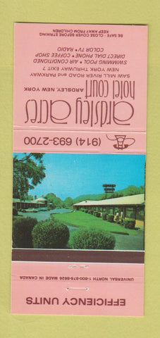 Matchbook Cover - Ardsley Acres Hotel Court Ardsley NY 30 Strike