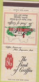 Matchbook Cover - Bank of Griffin GA 30 Strike