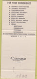 Matchbook Cover - 1st National Bank Brunswick GA 30 Strike