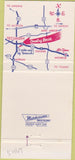 Matchbook Cover - County House Restaurant Tecumseh MI 30 Strike