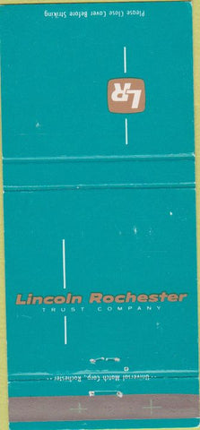 Matchbook Cover - Lincoln Rochester Trust Co Geneva NY 30 Strike