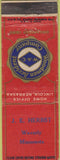 Matchbook Cover - Woodmen Insurance Werbst Waverly MN  WEAR