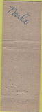 Matchbook Cover - Woodmen Insurance Werbst Waverly MN  WEAR