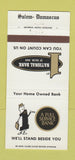 Matchbook Cover - 1st National Bank of Salem OH 30 Strike