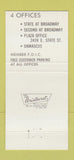 Matchbook Cover - 1st National Bank of Salem OH 30 Strike