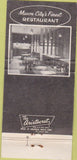Matchbook Cover - Belt N Buckle Mason City IA WEAR 30 Strike
