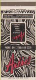 Matchbook Cover - Anthe's Restaurant Akron OH 30 Strike