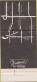 Matchbook Cover - Anthe's Restaurant Akron OH 30 Strike