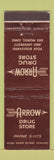 Matchbook Cover - Arrow Drug Store Des Moines IA