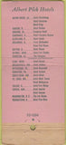 Matchbook Cover - Congress Htoel Chicago IL top hat WORN 30 Stick