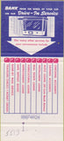Matchbook Cover - Commerical Trust Savings Bank Charles City IA 30 Strike