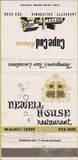 Matchbook Cover - Cape Cod House Lafayette CA WEAR 30 Strike