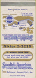 Matchbook Cover - Swedish Savings Loan Kansas City MO WEAR 30 Strike