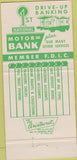 Matchbook Cover - 1st National Bank Enid OK 30 Strike