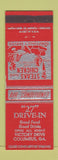 Matchbook Cover - 27 Drive In Columbus GA