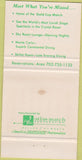 Matchbook Cover - Desert Inn Las Vegas NV Golf Gold Cup 30 Strike