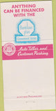 Matchbook Cover - 1st National Bank Moorhead MN 30 Strike