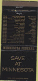 Matchbook Cover - Minnesota Federal Bank 30 Strike