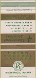 Matchbook Cover - Union Federal Savings Indianapolis IN 30 Strike