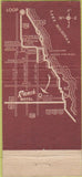 Matchbook Cover - Ranch Motel Chicago IL 21 Stick Feature