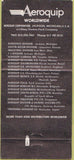 Matchbook Cover - Aeroquip Dectur IL WEAR 30 Strike