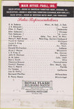 Matchbook Cover - Paoli Chairs IN furniture 40 Strike