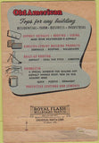 Matchbook Cover - Old American Asphalt Asbestos Chicago IL 40 Strike