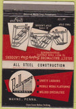 Matchbook Cover - Ballymore Co Wayne PA Step Ladders 40 Strike