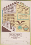 Matchbook Cover - Peoples Federal Bank Wheeling WV 40 Strike