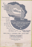 Matchbook Cover - Wilbo Sales Steel Cleveland OH 40 Strike