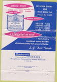 Matchbook Cover - Ferris Oranges Citrus POOR 40 Strike